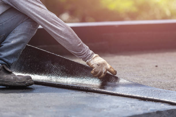 Professional Interior Drainage System technician working in Abell, MD